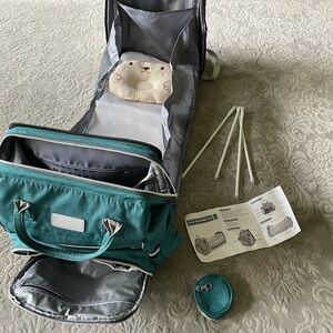 Travel Baby Bed- Expanable Diaper Bag